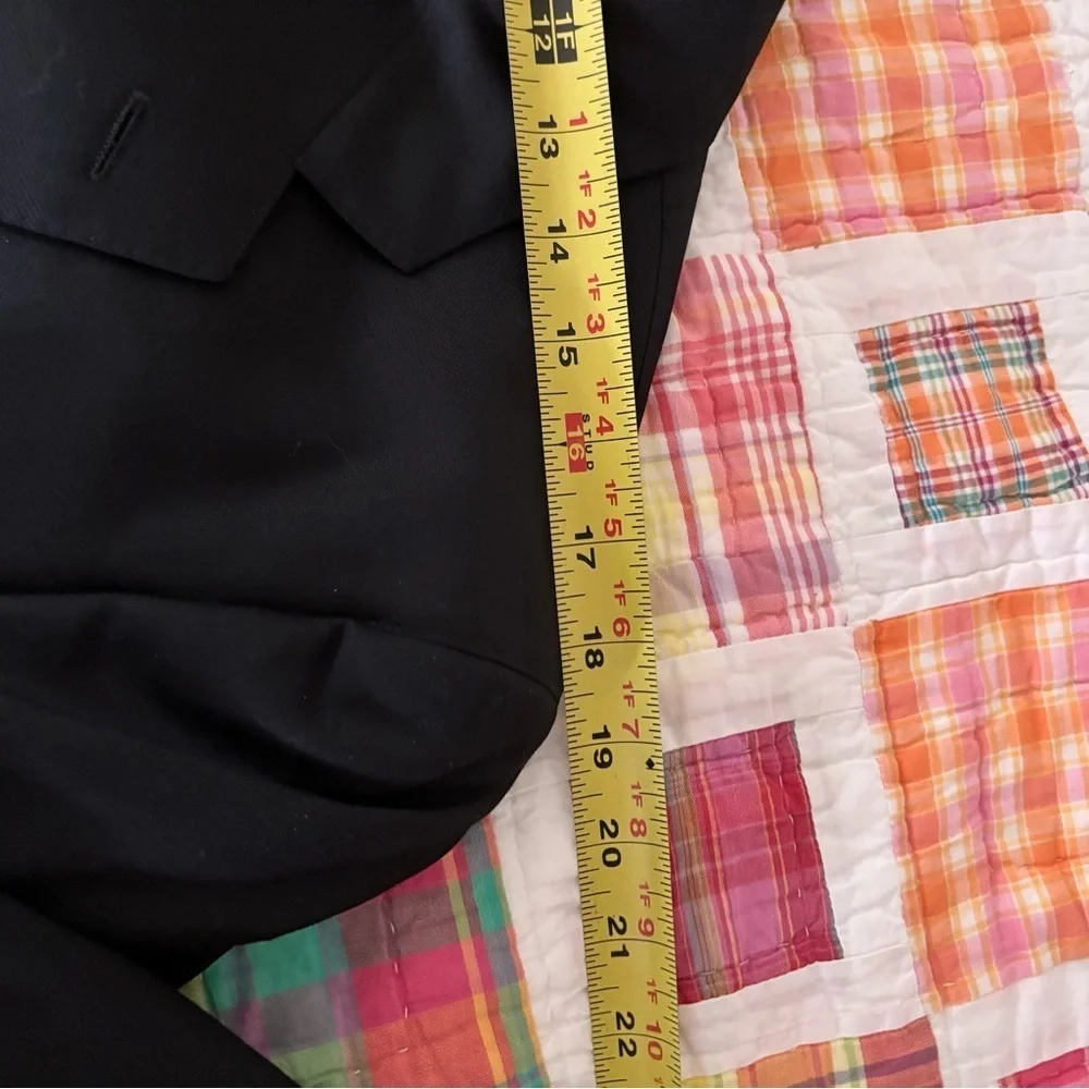 TRUSSINI Linea Nuova Suit jacket SZ 42R black Fully Lined men’s black
